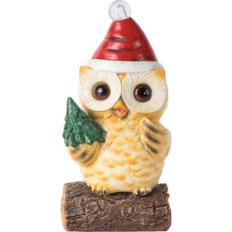 Hibou de Noël lumineux - Décoration pour la maison ou le salon (1/2)