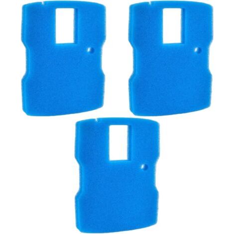 CUF-2500 / CUF-5000 / CUF-6000 Mousse filtrante Bassin – Mousse filtrante pour Filtre Bassin, Médias filtrants de Remplacement (Lot de 3)