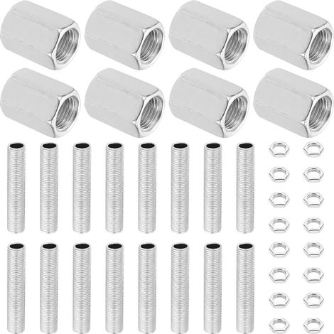 8Pcs Kit de Pièces de Réparation de Tuyaux de Lampe Filetés M10 (1/5)