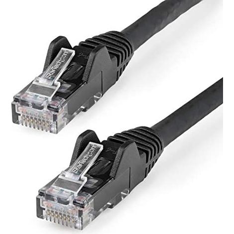 UTP starres Netzwerkkabel der Kategorie 6 Startech N6LPATCH7MBK Schwarz 7 m (1/3)