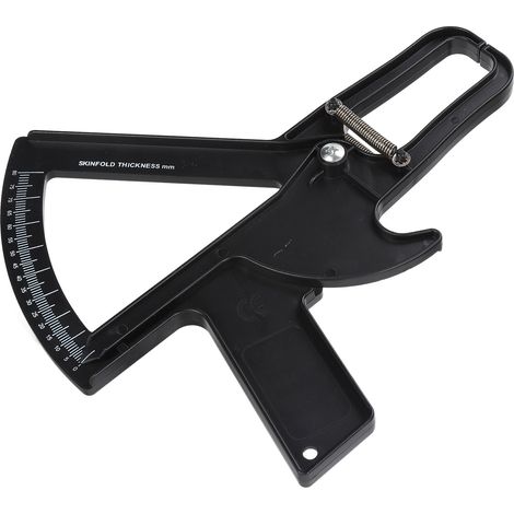 Pince à graisse corporelle manuelle, mesureur d'épaisseur 0‑80mm, ABS durable avec ressort intégré (1/5)