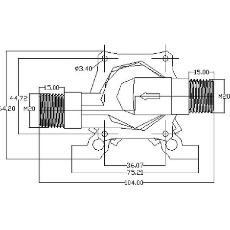 Pompe à eau triphasée sans balais 24 V T50, mini pompe à eau sans balais pour aquariums, pompe submersible haute température, pompe de surpression (1/4)