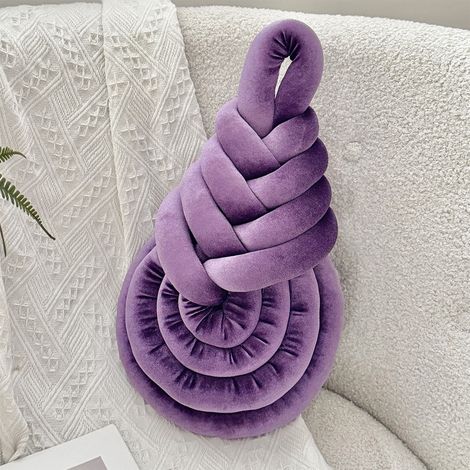 Coussin Décoratif Tissé Harpe - 48 x 26 x 12 cm - Pour Canapé Lit Salon Chambre - 1 Pièce (1/5)