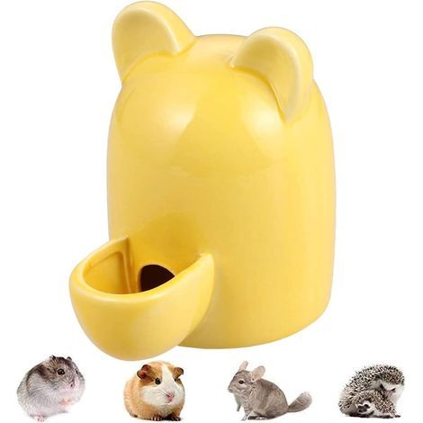 Bouteille en céramique pour hamster, gamelle pour hamster, abreuvoir en céramique pour hamster (1/5)