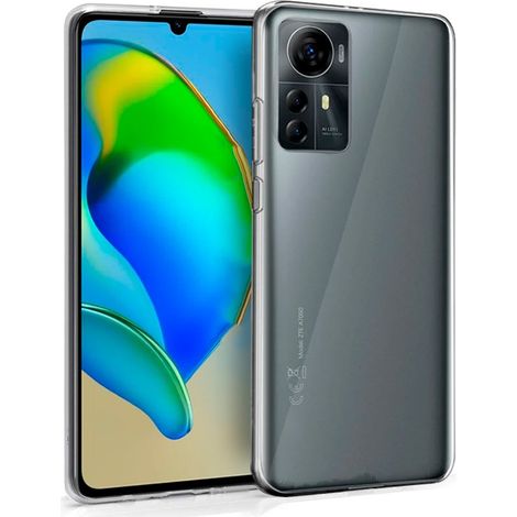 Funda COOL Silicona para ZTE Blade A72s (Transparente)