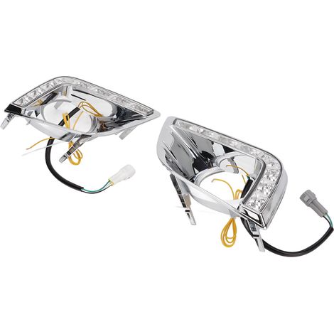 Feu de jour LED Voiture 3 Couleurs Ampoule 12V Remplacement pour PRADO 2010-2013 Lampe Avant (1/5)