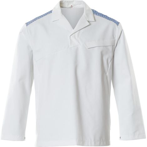 Mascot Schlupfkasack 20252 Gr. 6XL, weiss/azurblau