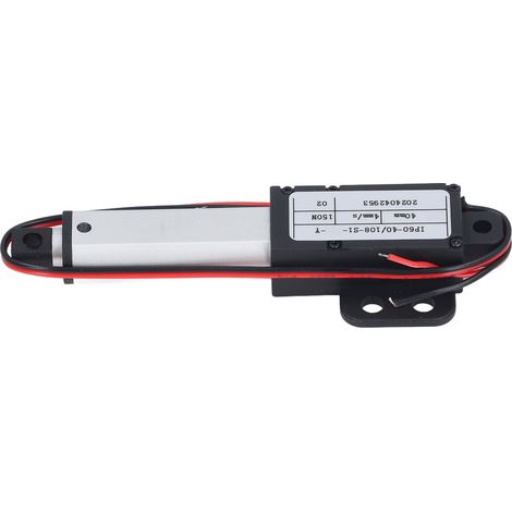 Vérin électrique 40mm course 150N 4mm/s actionneur linéaire pour canapé robot table TV fenêtre 12V (1/5)