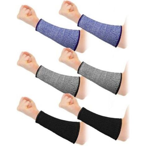 Lot De 3 Protège-Bras Peaux Sensibles Anti Brûlures Niveau 5 Protection Ecchymoses