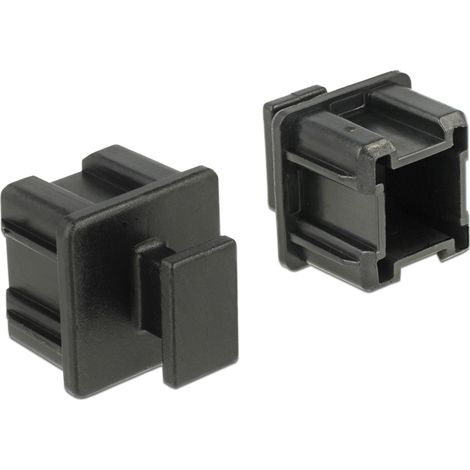 Delock Cubierta contra Polvo para Mini SAS HD SFF 8644 hembra con agarre. 10 piezas en negro