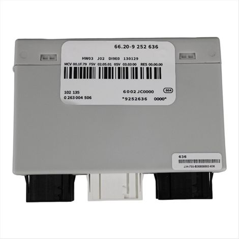Modulo di controllo della distanza di parcheggio PDC per BMW X1 E84 2009-2015, versione avanzata a 3 pin, codice ricambio 9252636 (66209252636).