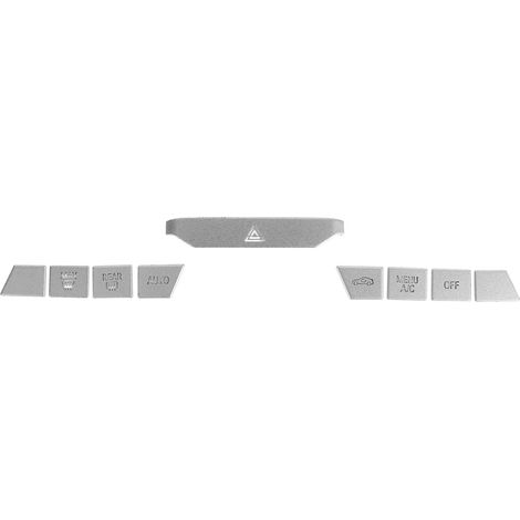 9-teiliger Klimaanlagen-Bedienrahmen aus Aluminiumlegierung, kompatibel mit BMW 3er G20 G28 G21 2019-2020 (1/5)