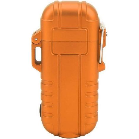 Briquet Électrique À Double Arc - Étanche IPX7 - Pour Extérieur Camping Randonnée - USB Rechargeable - 1 Pièce (1/4)