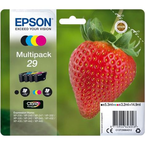 Cartouche d'encre Epson PACK FRAISE 4CL (1/2)