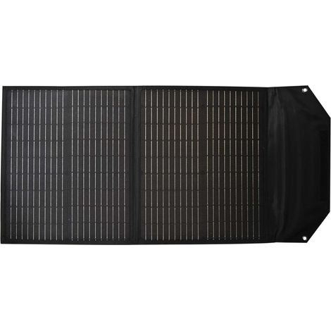 Panneau solaire pliant 60W – Monocristallin 20V – 2 ports USB – IP65 – Ultra léger et compact – Dimensions 102.5 x 46 cm déplié – Orium