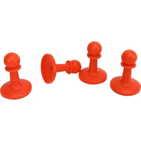 Lot - de 4 capuchons protection anti-tonnerre pour poteaux de tente de camping, barre de support pour auvent, de protection, chapeau, poteaux de tente, (1/5)