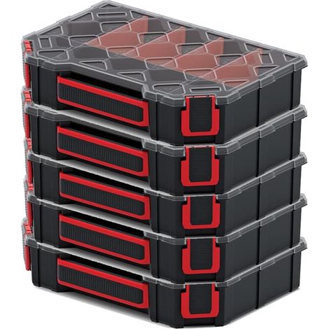 5er Set Kistenberg Tager Organizer Trenner KTG30206S, 284 x 195 x 60 (1/5)