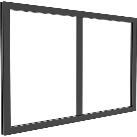 Sopraluce atelier L63 x H40 cm in Alluminio termolaccato Nero - BAYVIEW