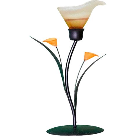 Lot Décoration Intérieure: Hibou Rouillé 3D, Vases Verre Double Paroi, Faux Citronnier & Eucalyptus, Lampe Solaire Abeille (1/5)