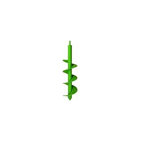 Mèche pour tarière Jardin Foreuse, Tarière de Jardin avec Tête en Spirale Robuste, Tige hexagonale Acier Inoxydable, tarière pour perceuse 10cm x 40cm, Outil de Plantation Pratique pour Fleur (1/5)