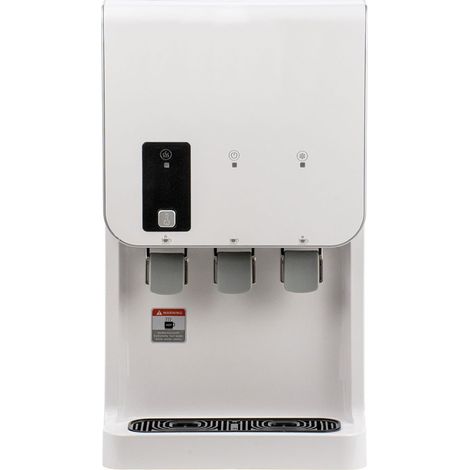 Fuente dispensador de agua descalcificador y osmosis inversa de sobremesa con agua caliente, natural y fría dispensers de agua (1/4)