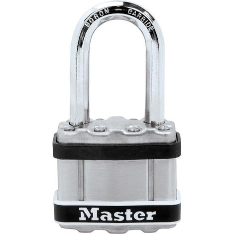 Master Lock M1EURDLFSTSCC Excell Laminated Stainless Steel 44mm Padlock MLKM1ELFSTSC