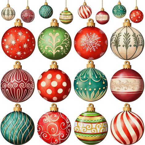 24 Pièces Decoration Noel Sapin, Boule en Bois Decoration Sapin de Noel, Deco Sapin de Noel, Deco Noel Sapin Robustes, Decoration Noel Bois Durables, Boule de Noel en Bois pour DIY Fête (1/5)