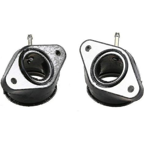 2 Pieces Carburetor Air Intake Sleeves For Yamaha Virago Xv400 500 535( ) (1/2)