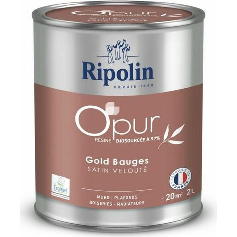 Ripolin O'pur Satinfarbe Gold 2 L für Wände und Holzverkleidungen