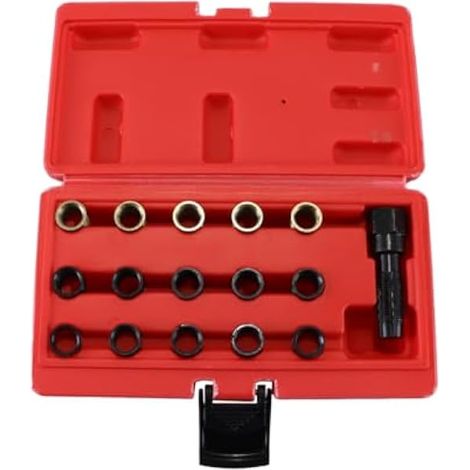 Kit De Réparation De Filetage De Bougies D'allumage M14 X 1,25 avec Boîte De Rangement (1/5)