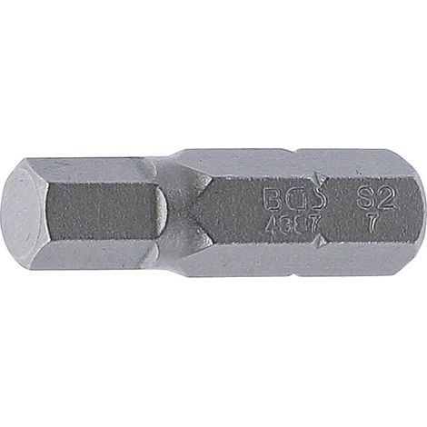 Embout 8 mm x 30 mm - Six Pans Intérieurs 7 mm - Précision et Robustesse - Acier - D-Work (1/5)