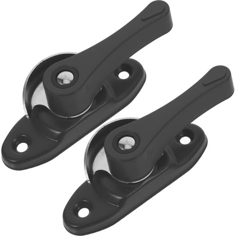 Lot de 2 verrous pour fenêtres coulissantes — Faciles à installer, renforcent la sécurité du domicile, pièces de rechange essentielles.