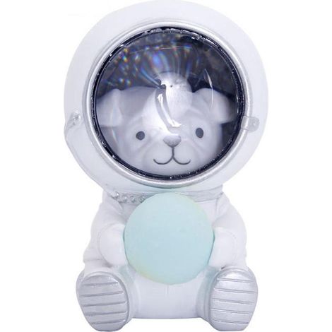 Mignonne veilleuse spatiale pour animaux, décoration maison, cadeau enfant, ornement chambre à coucher