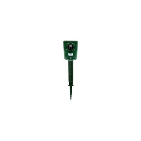 Repulsif Chat Exterieur, Capteur Intelligent Ultrason Oiseau avec Capteur de Mouvement et Flash Animaux de Jardin (1/5)