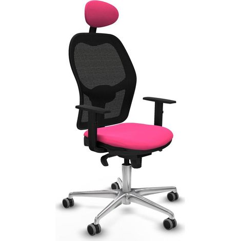 Piqueras y Crespo Jorquera Chaise de bureau rose ergonomique