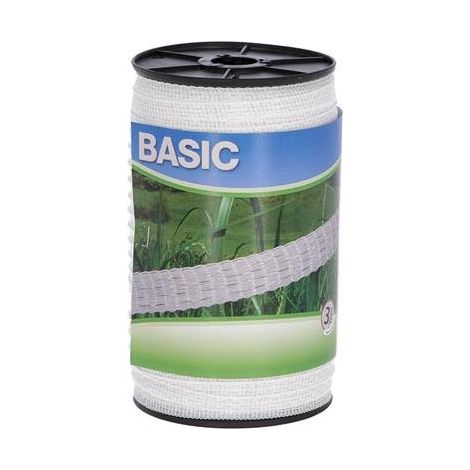 BANDA PER RECINTI ELETTRICI H 10 mm, bobina 200 mt - Colore (1/2)