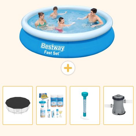 Bestway Bestway Fast Set Ronde - 366x76 cm - 5-pièces  S52 (1/5)