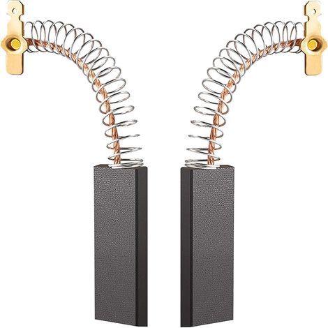 Kohlebürsten für elektrische Waschmaschinen, 12,3 x 4,8 x 35 mm, Motorkohlebürsten für Bosch Siemens 39, 39S und 39L Serie, 2 Stück (1/5)