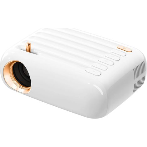 (Version Android) Projecteur sans fil Bluetooth haute définition avec duplication d'écran pour une utilisation à domicile et dans la chambre. (1/5)