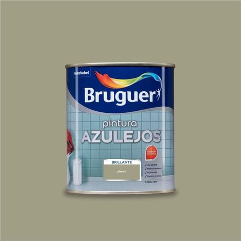 Bruguer Esmalte para azulejos cocinas y baños Piedra 750 Ml (1/5)