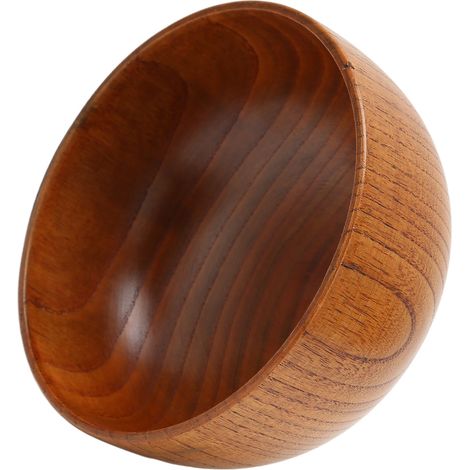 Bol en bois de jujubier japonais pour nouilles, bol à soupe et ramen, vaisselle de maison (1/5)