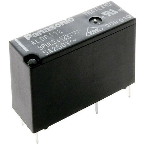 Panasonic ALDP124 Relais pour circuits imprimés 24 V/DC 5 A 1 NO (T) 1 pc(s) (1/5)