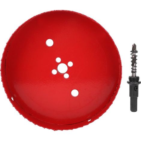 Foret Trépan BiMétal M42 165mm, Scie Cloche Ronde Industrielle pour Coupe Métal, Outil de Perçage Professionnel (1/5)