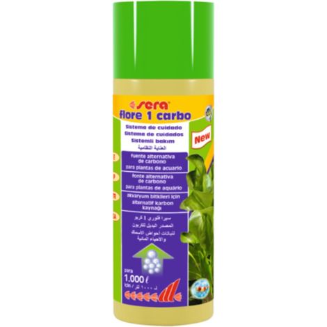 Sera Flore 1 Carbo - Carbone supplémentaire pour plantes d'aquarium