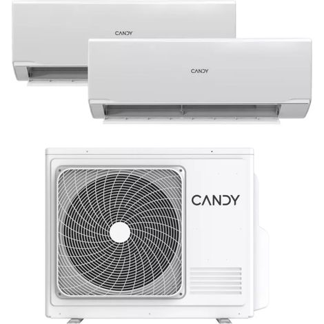 Condizionatore fisso dual Candy Candy Condizionatore Dual Split9000+9000 A++/A+ Pura Wifi Cy-2t14out CY-2T14AOUT/CY-09RAIN-MA (1/4)