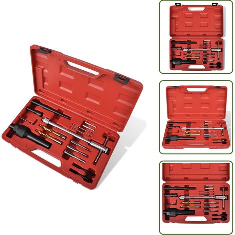 Set di riparazione - vidaXL Set di Riparazione Filetti Candele Audi Seat VW Mercedes Opel - Filettatura