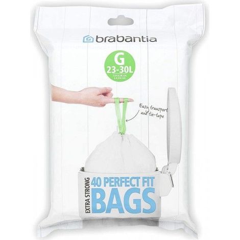 Bolsas de basura - Código Perfectfit G (23-30 litros) - Brabantia
