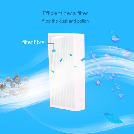 Ortviai Filtre HEPA pour aspirateur robot iLife V3/V3S/V5 – 10 pièces, non-tissé, blanc, 4,2 x 0,8 x 1,5 cm (1/4)