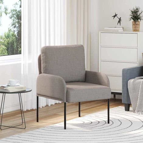 Sofas mit Kissen 55cm Taupe Sperrholz