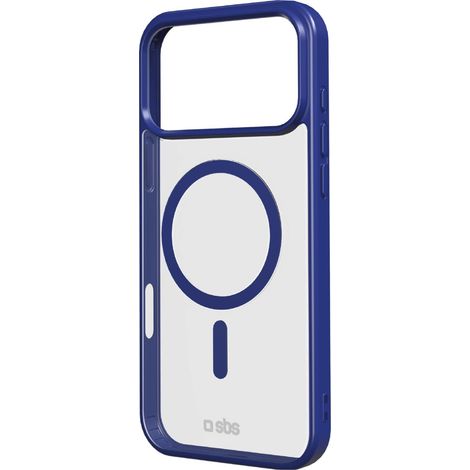 SBS iPhone 17 Pro Max Handyhülle, blau, MagSafe, kratzfest